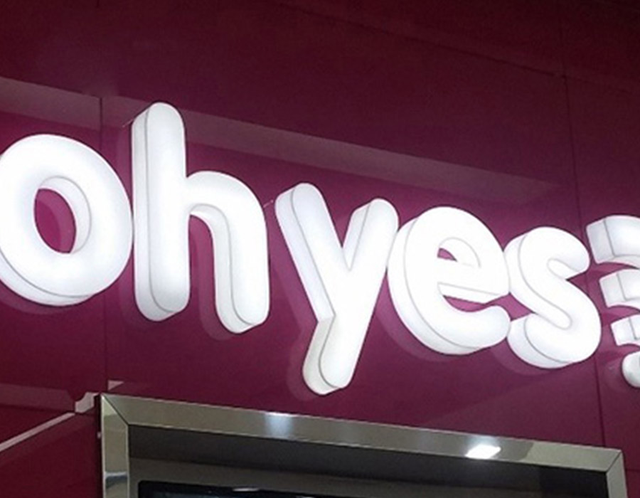 3D acrylic Signage Dubai