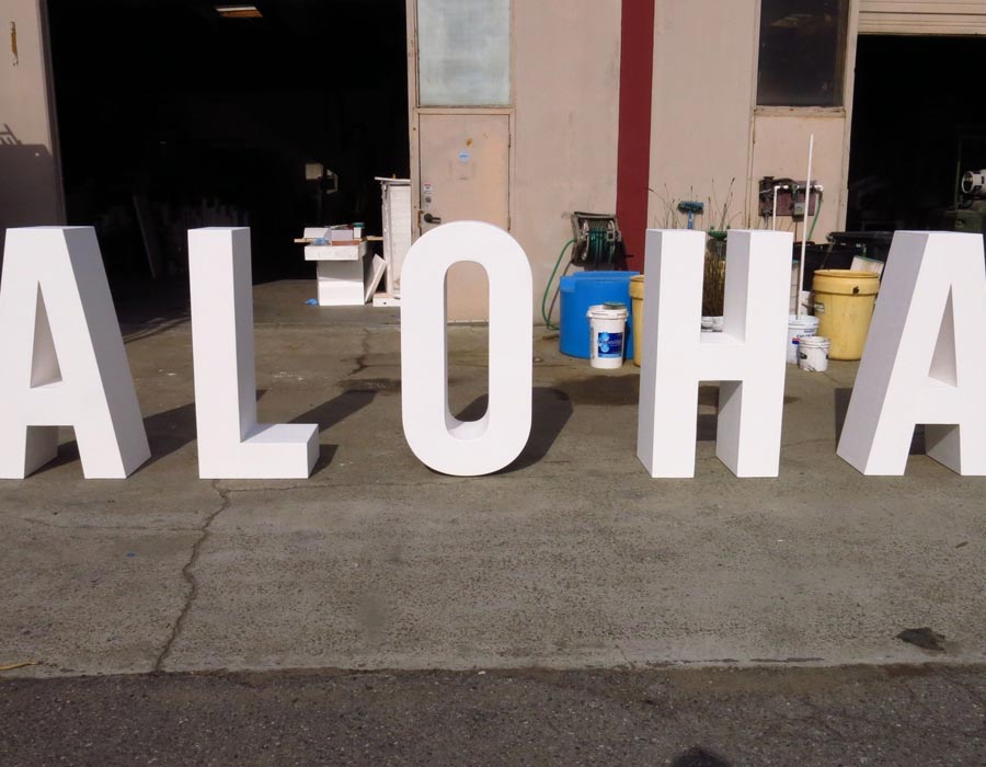 3D wooden Signage Dubai