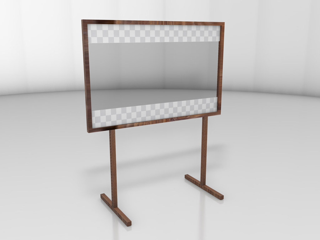 Wooden Partition Stand Dubai