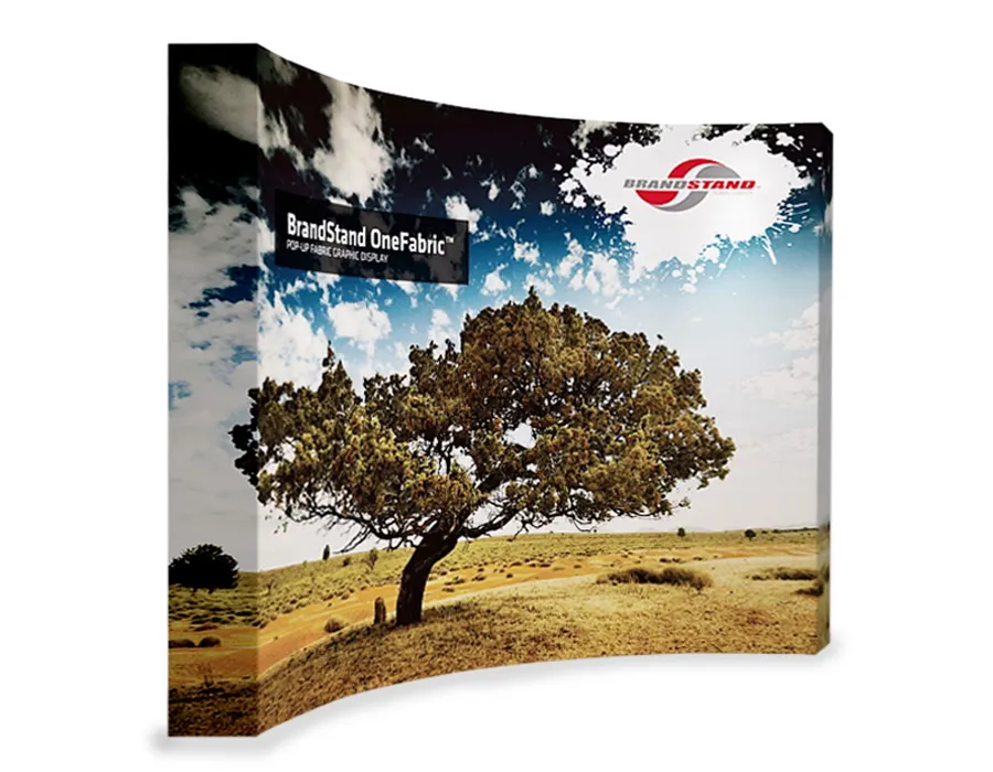 Backlit Fabric Popup Display Dubai
