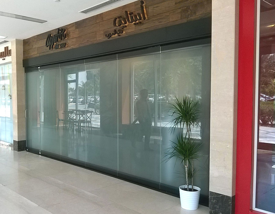 Blank Frosted Glass Sticker Dubai