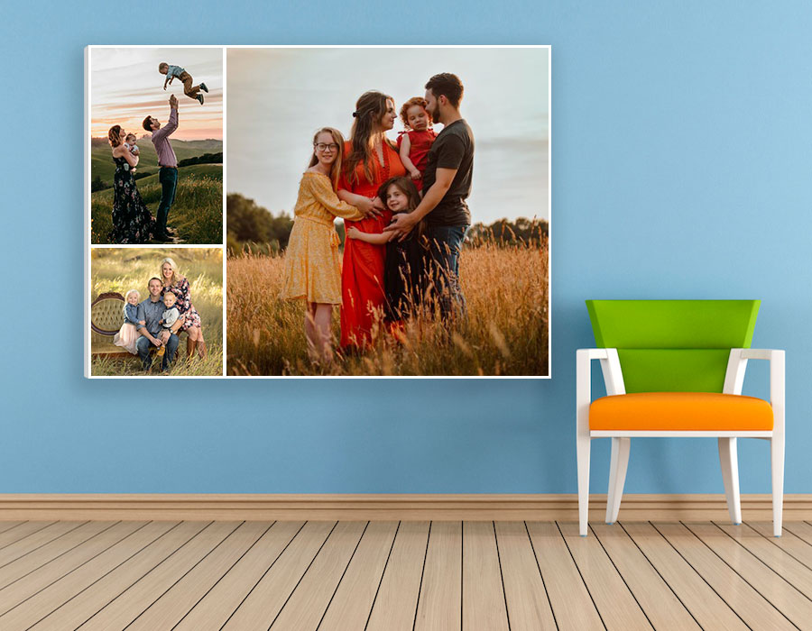 Collage Canvas Printing
