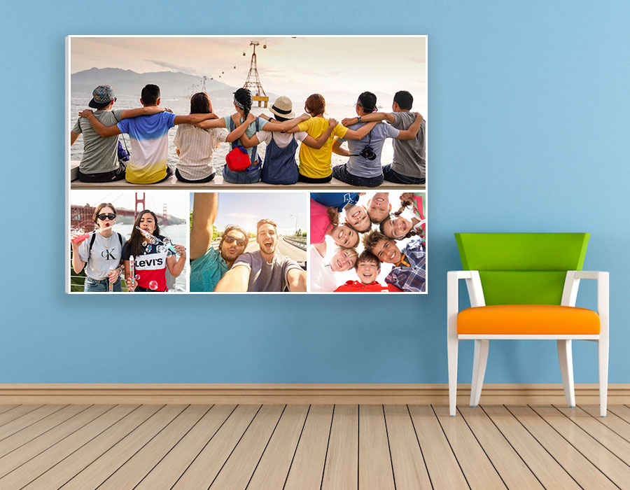Collage Canvas Printing
