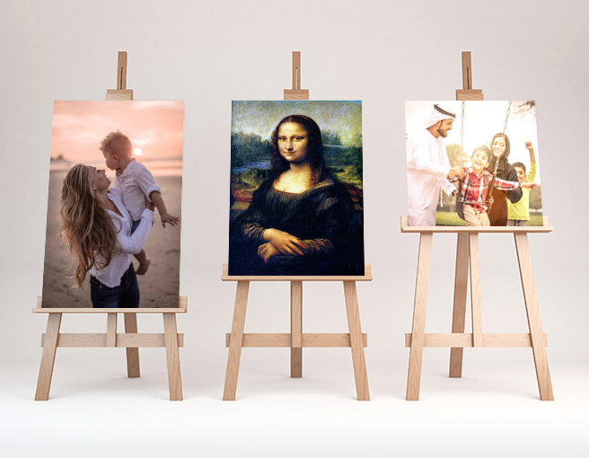 Easel Canvas Printing Dubai