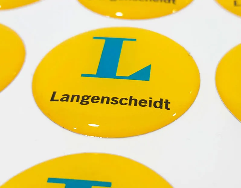 Epoxy Stickers Printing Dubai