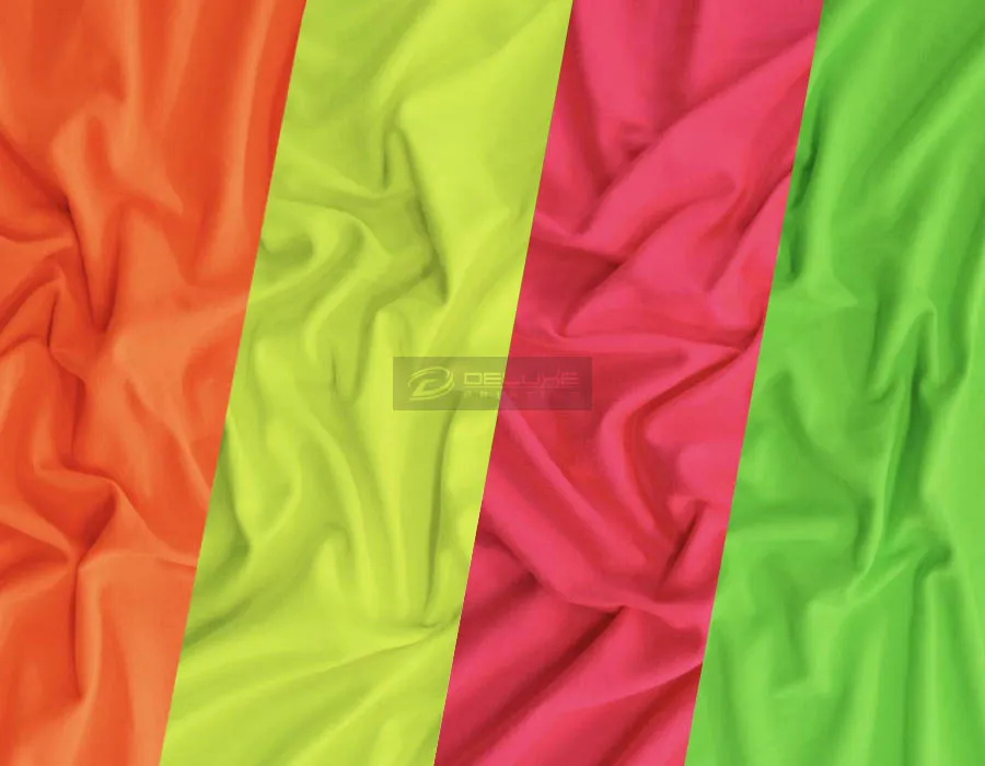 Gloss Satin Fluorescent Fabric Printing Dubai