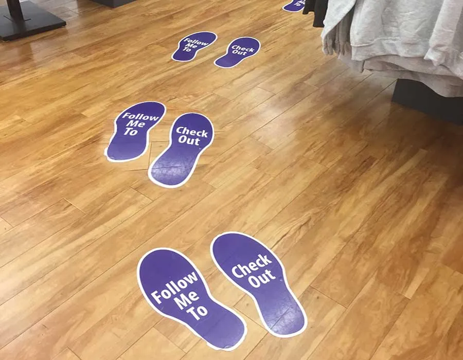 Floor Graphics Sticker Dubai