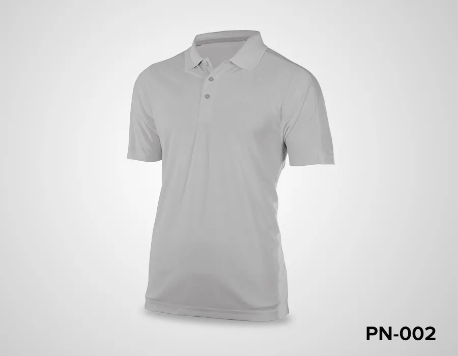 Gray Polo Neck Tshirt Printing Dubai