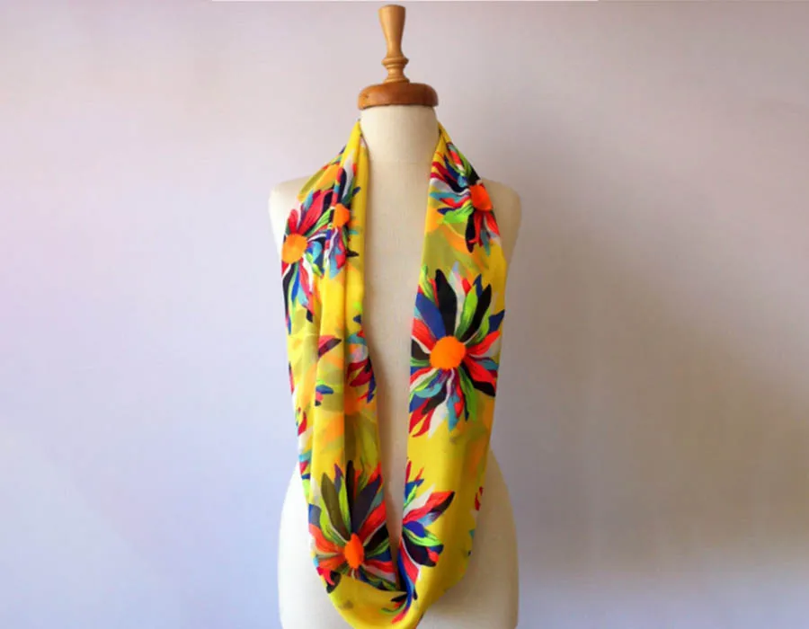 Neck Scarf Hem Printing Dubai