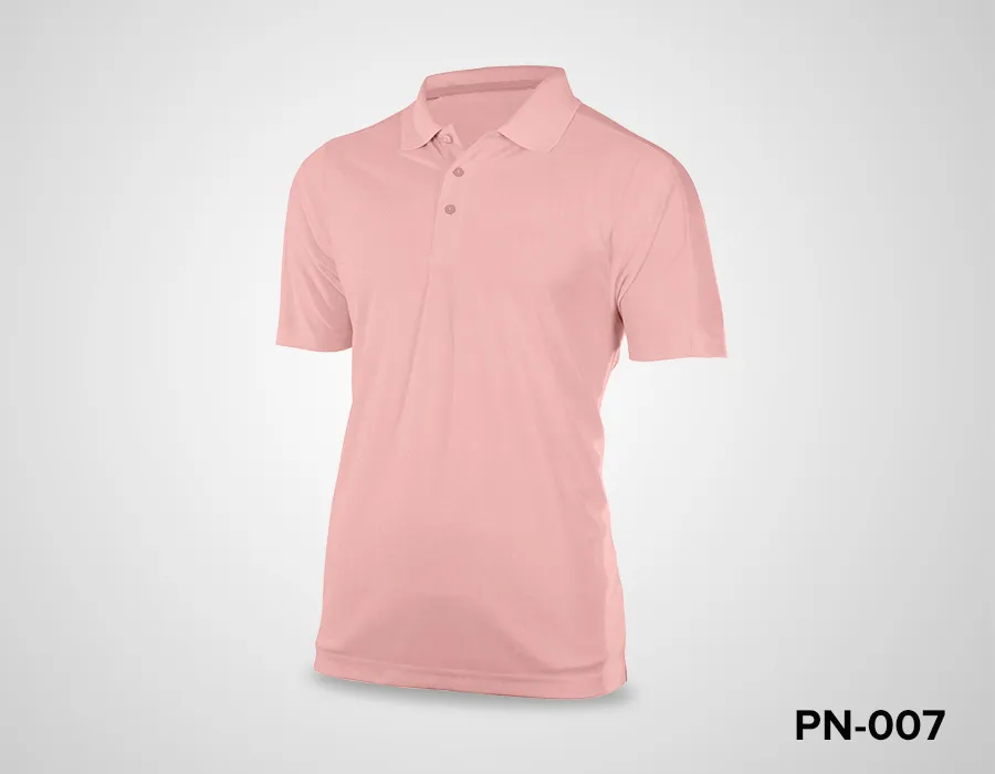 Pink Polo Neck Tshirt Printing Dubai
