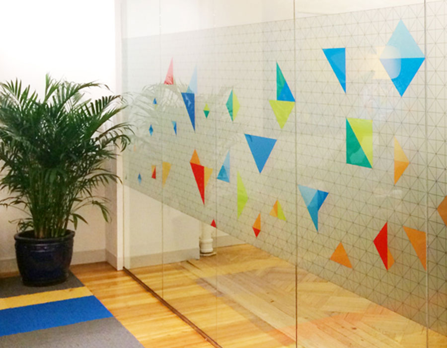 Printed Frosted Sticker Dubai