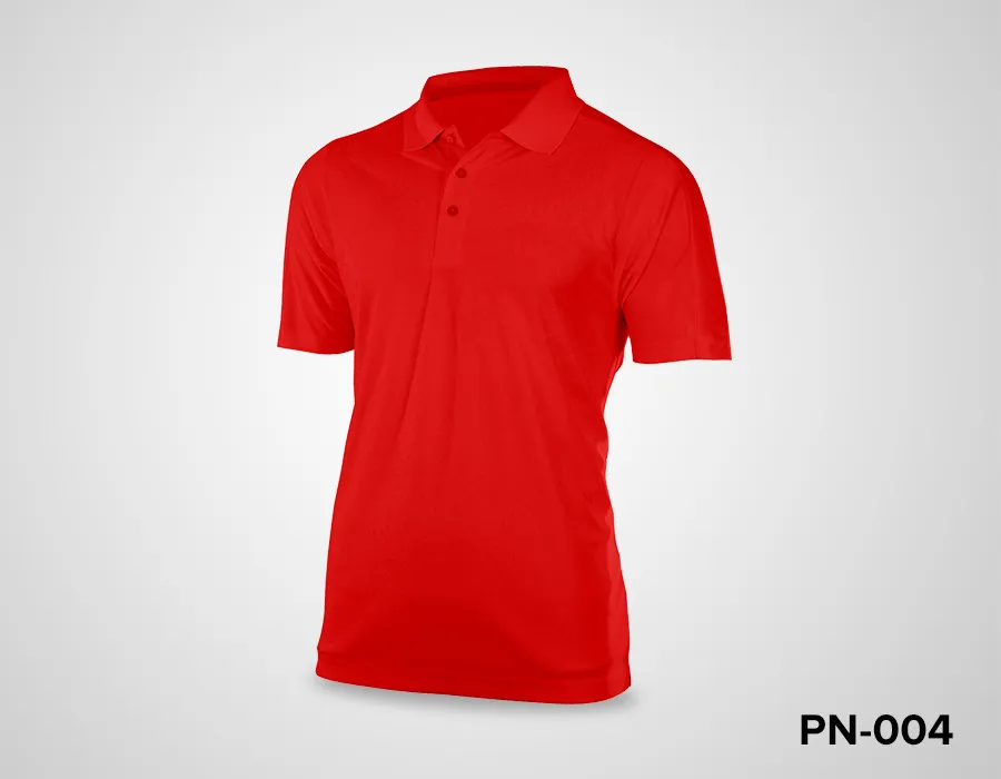 Red Polo Neck Tshirt Printing Dubai