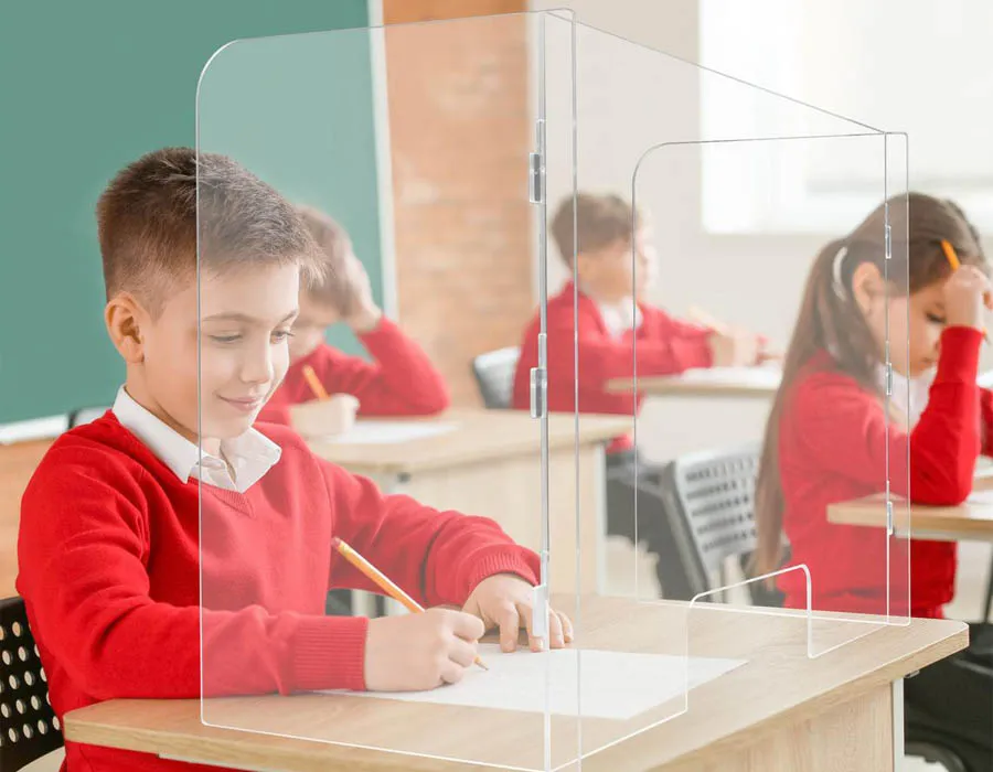 School Desk Partition