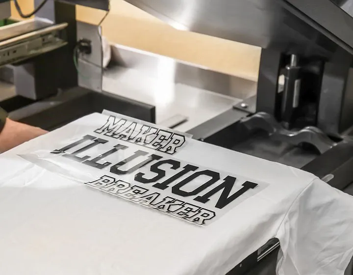 Sticker Sublimation tshirts printing Dubai