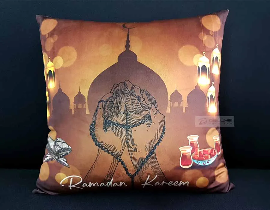 velvet cushion cover ptinting dubai