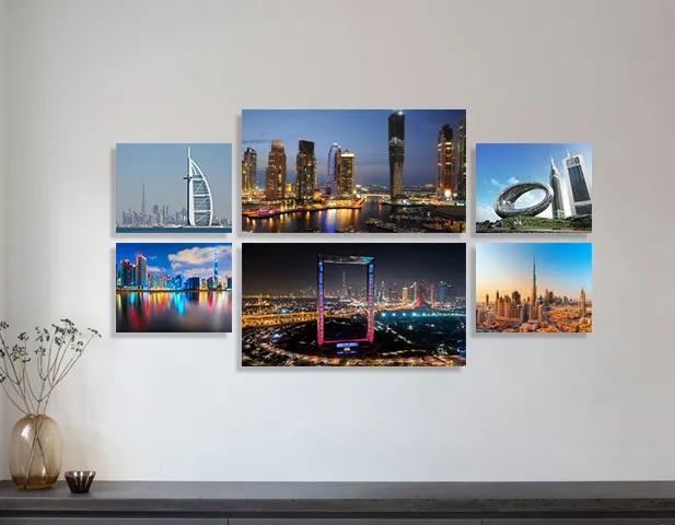 Wall Display Canvas Printing Dubai